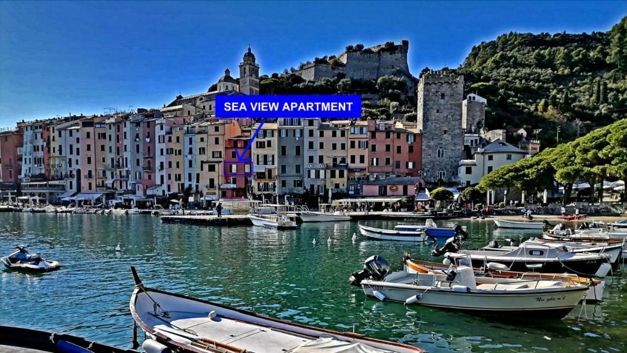 Sea View Apartment In Front Of The Sea Porto Venere Exteriér fotografie