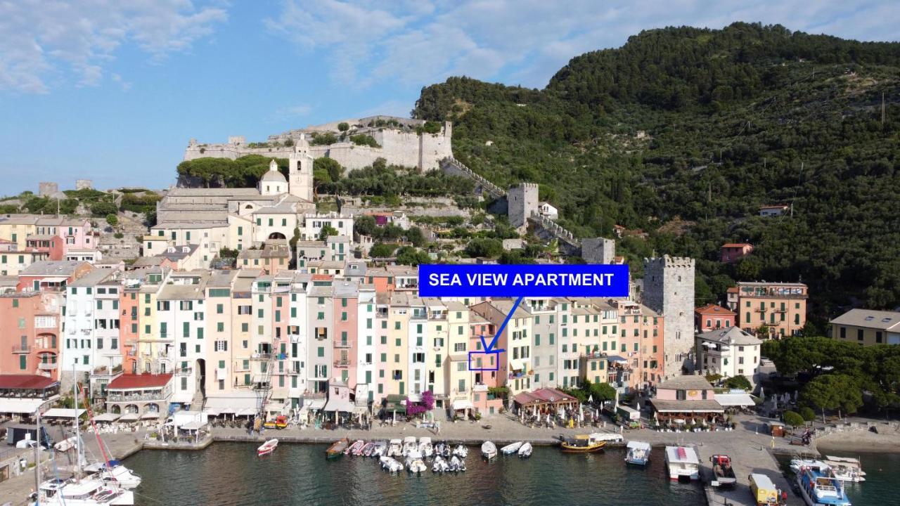Sea View Apartment In Front Of The Sea Porto Venere Exteriér fotografie